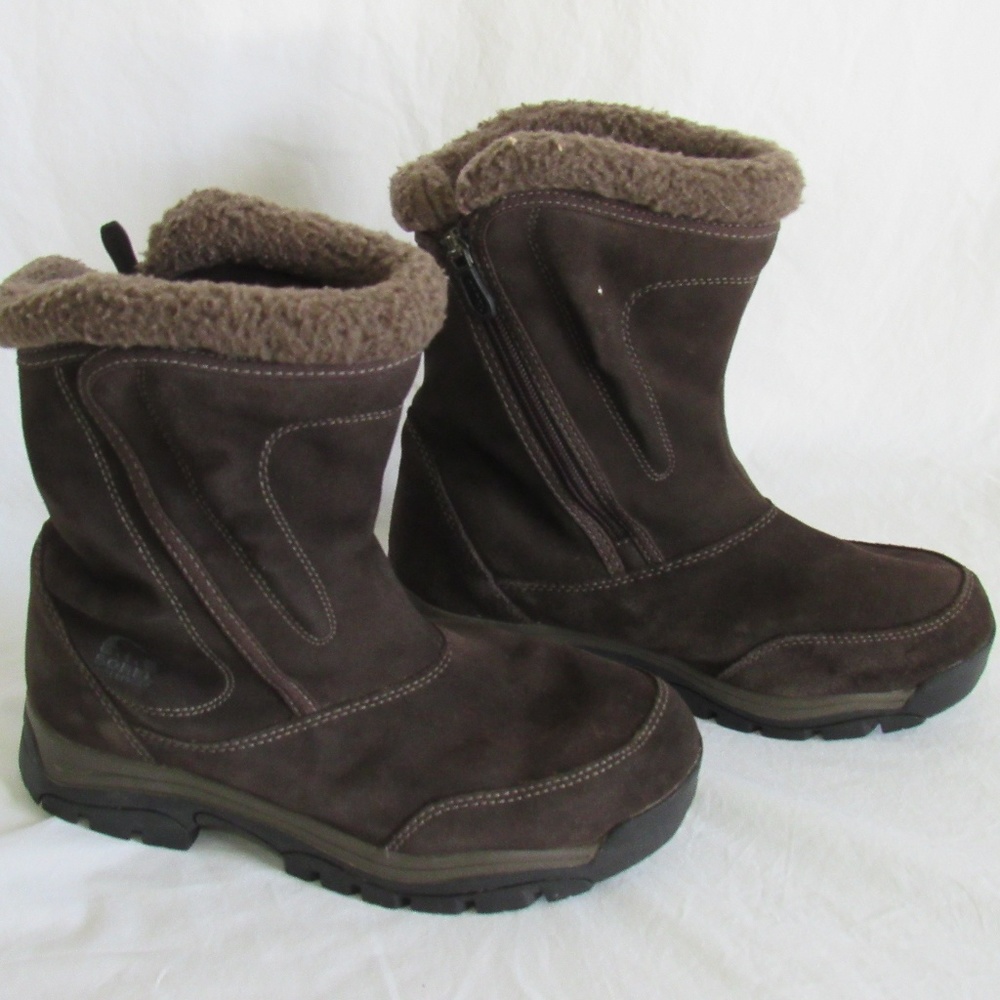 Sorel WATERFALL Brown Insulated Boot Women's 8.5